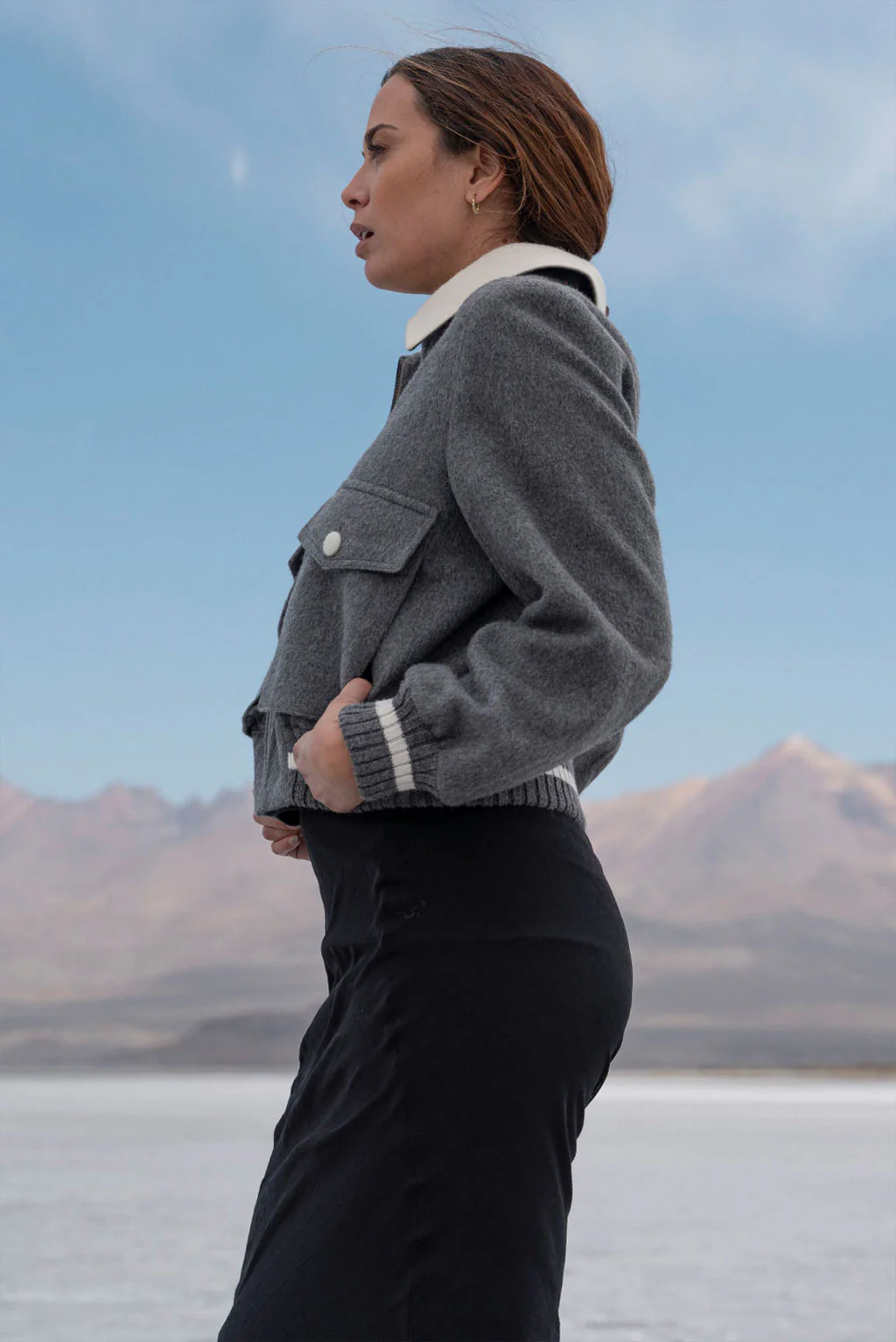 Dennise Baby Alpaca Jacket - Image 3