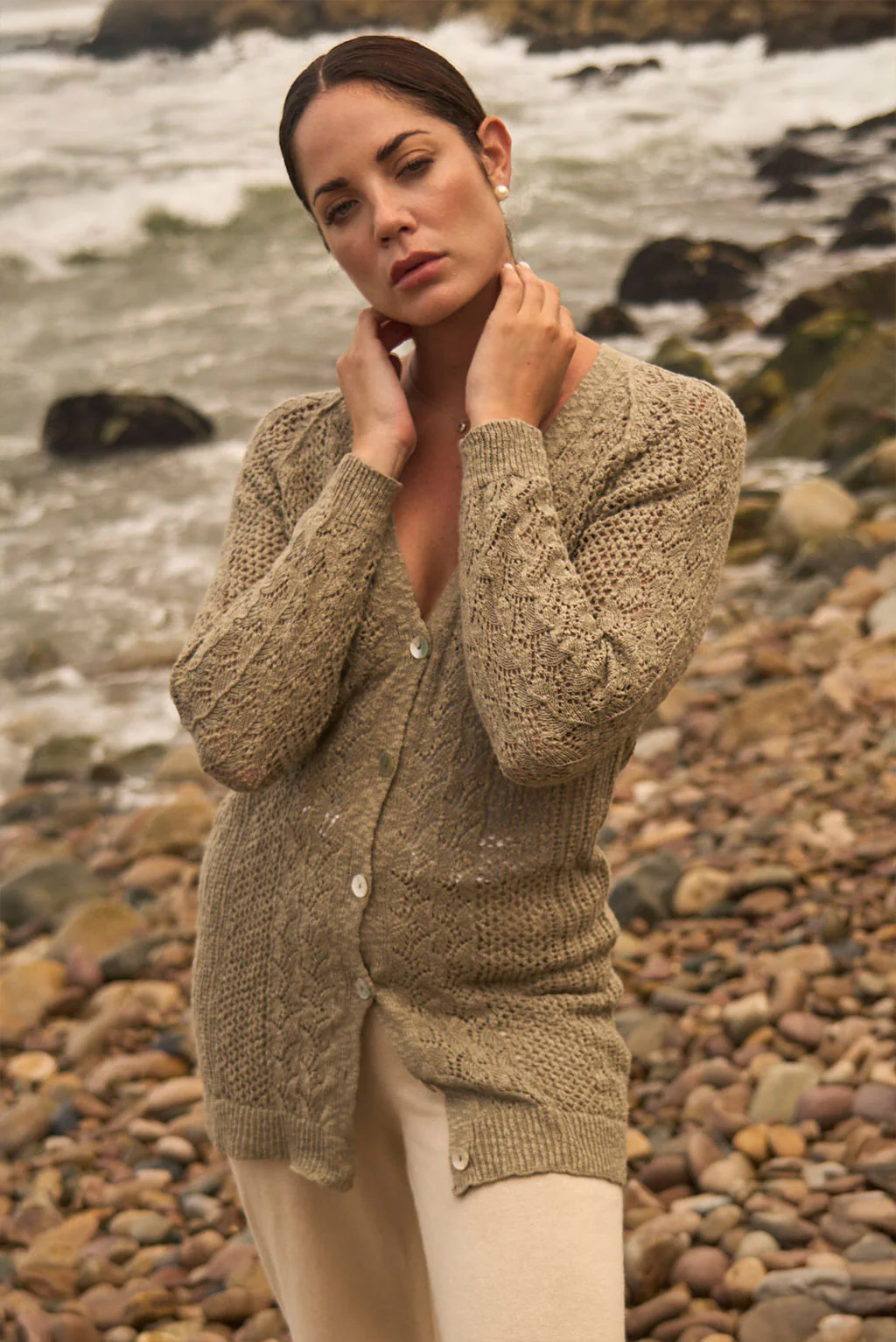 Diana Cotton Cardigan - Image 2