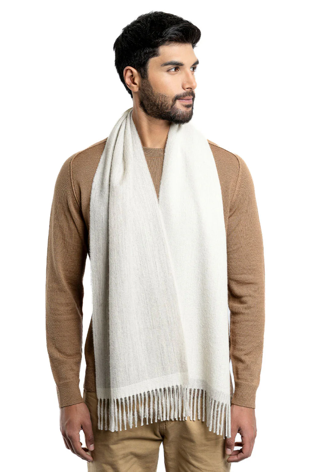 Eco Double Face Baby Alpaca Scarf - Image 2