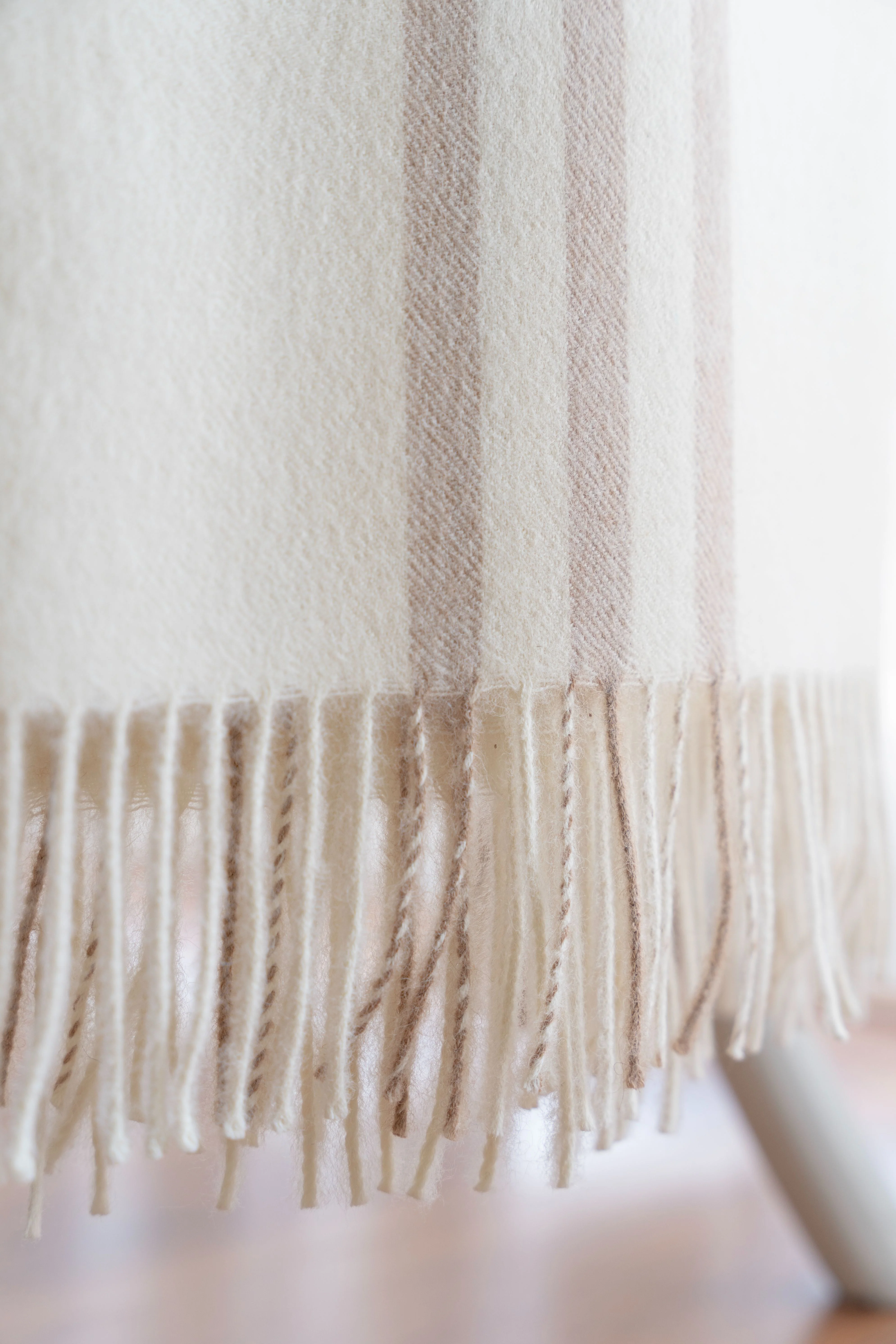 Eco Plaid Alpaca Throw - Image 3