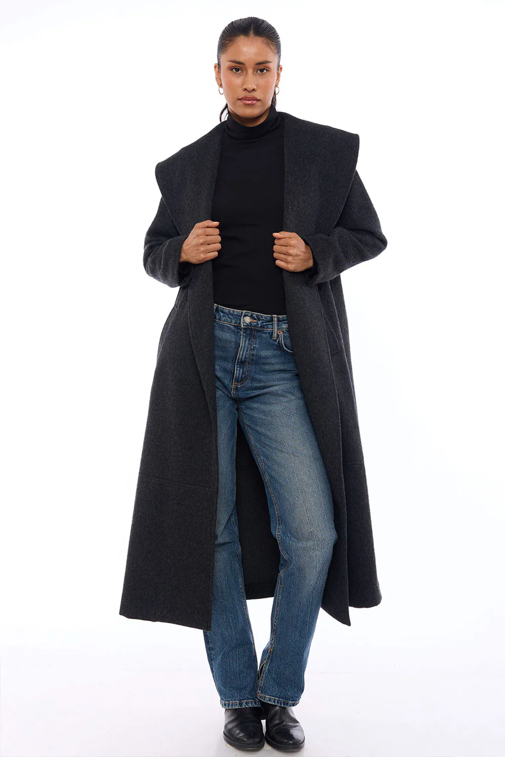 Elena Alpaca Coat - Image 2