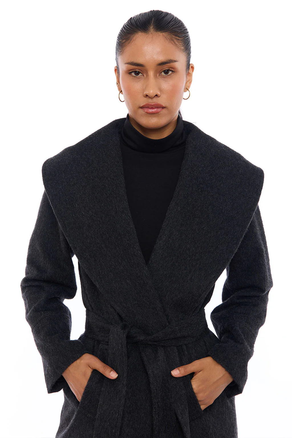 Elena Alpaca Coat - Image 5