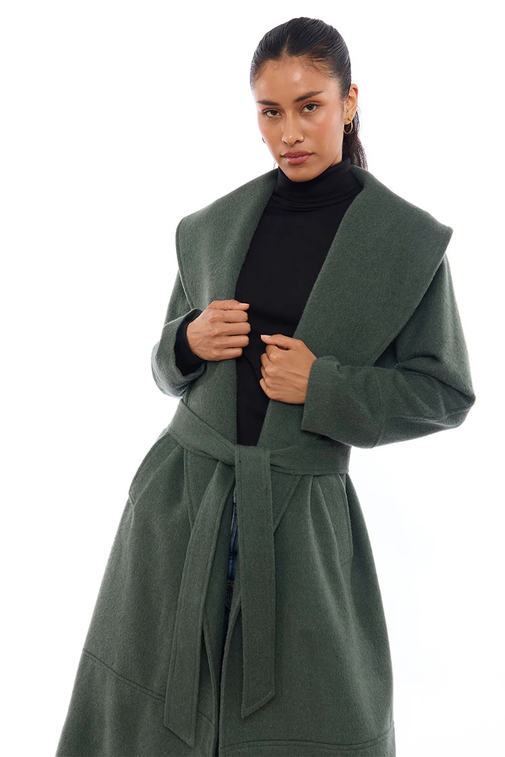 Elena Alpaca Coat - Image 6