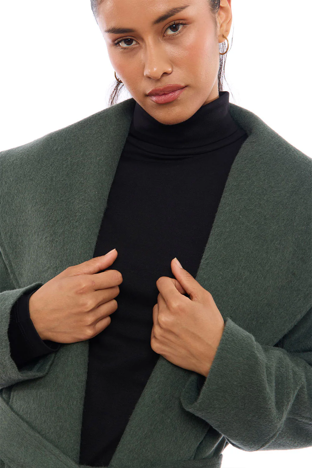 Elena Alpaca Coat - Image 7