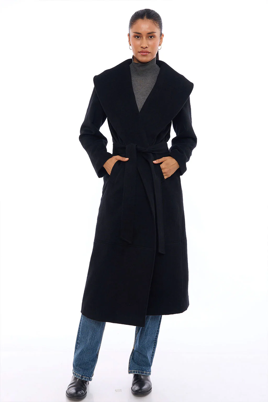Elena Alpaca Coat - Image 2