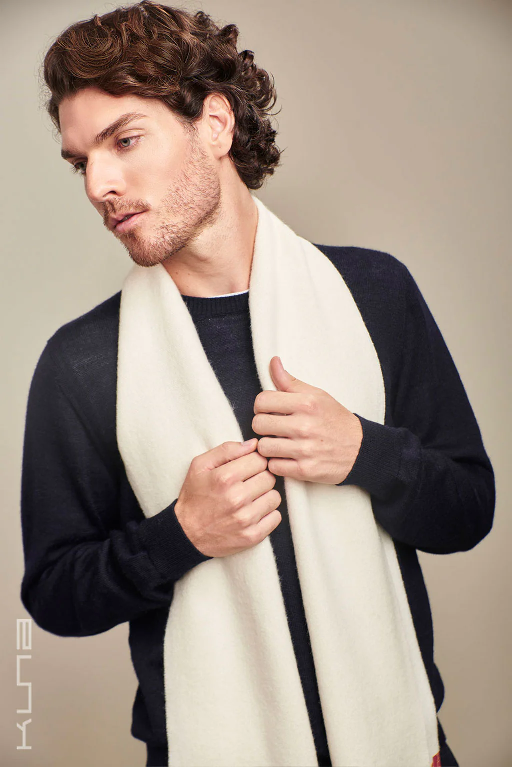 Essential Adrian Baby Alpaca Scarf - Image 17