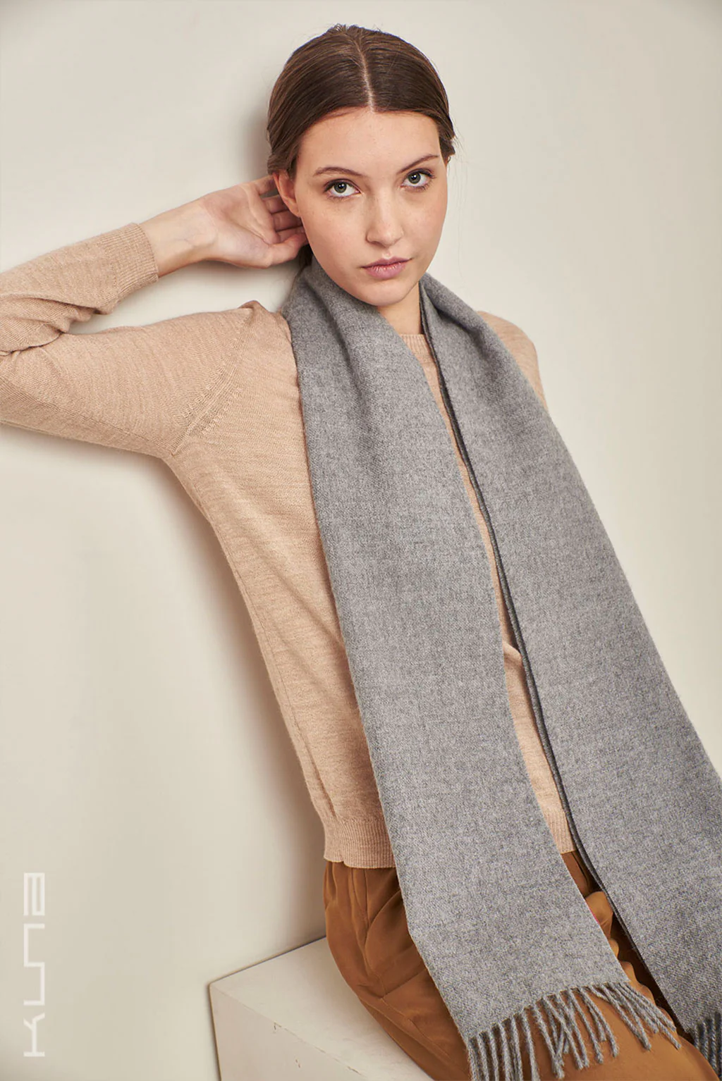 Essential Adrian Baby Alpaca Scarf - Image 16