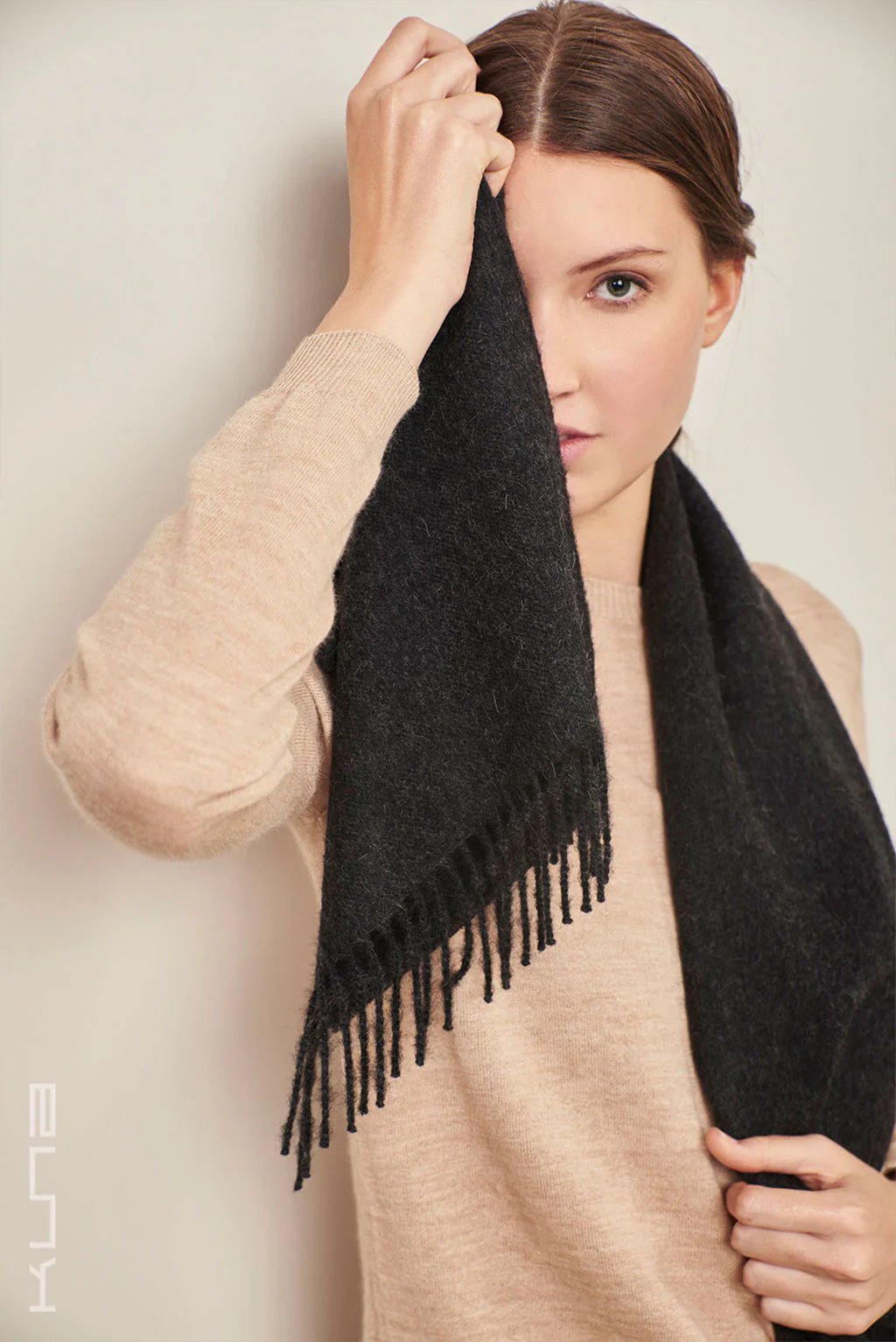 Essential Adrian Baby Alpaca Scarf - Image 19
