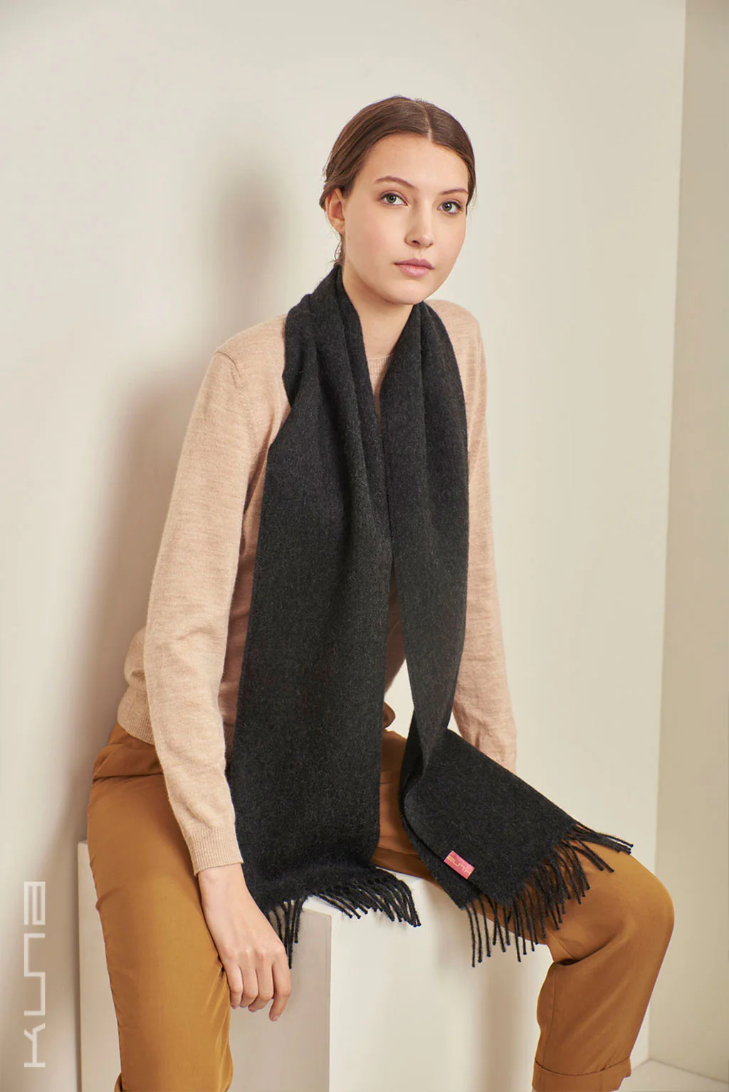 Essential Adrian Baby Alpaca Scarf - Image 20