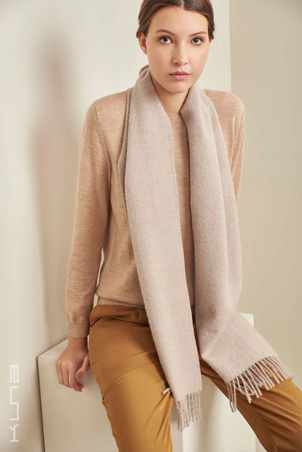 Essential Adrian Baby Alpaca Scarf - Image 5