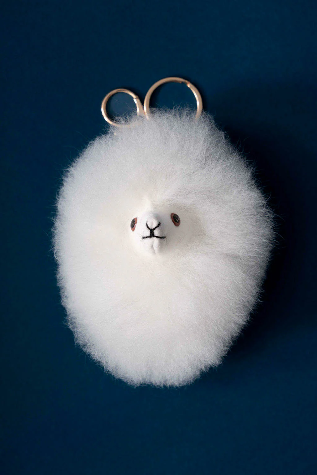 Fluffy Alpaca Fur Keychain - Image 10