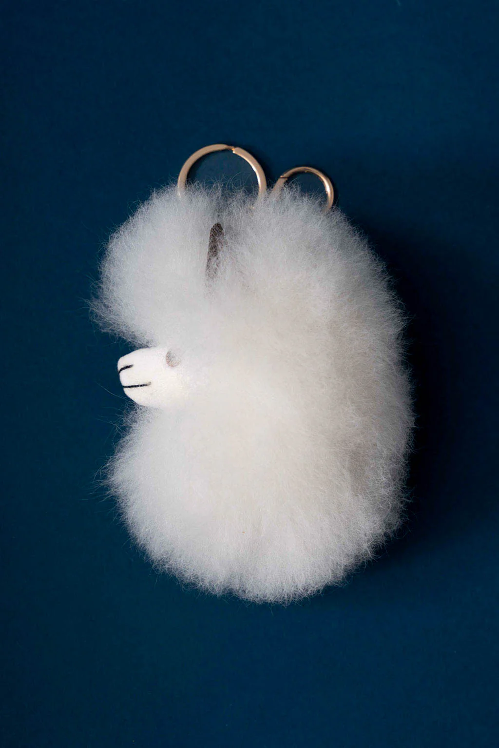 Fluffy Alpaca Fur Keychain - Image 11