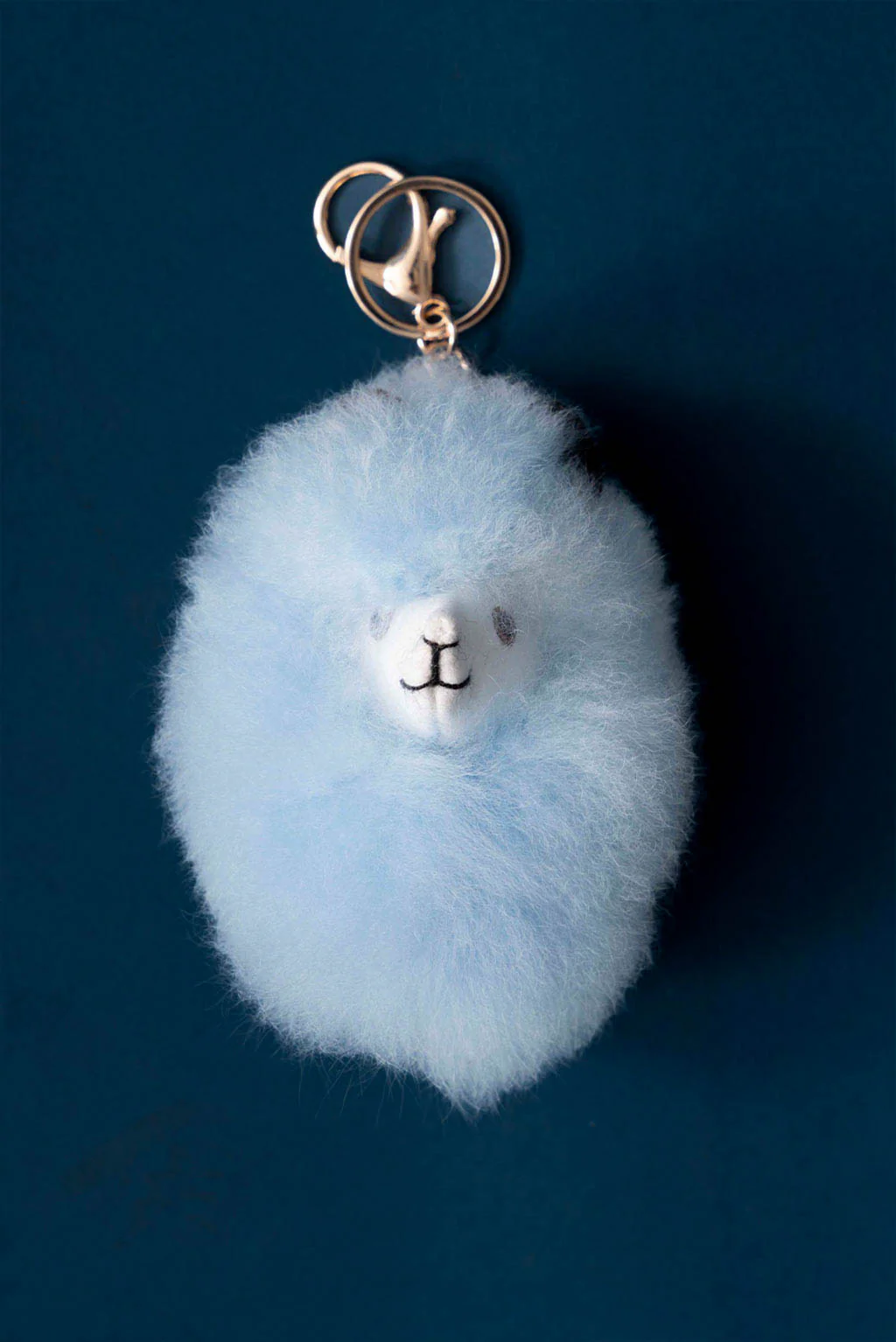 Fluffy Alpaca Fur Keychain - Image 7