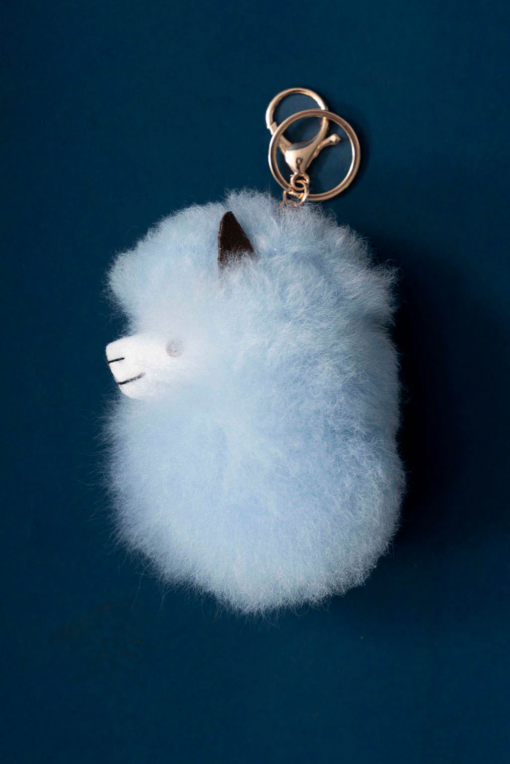 Fluffy Alpaca Fur Keychain - Image 8