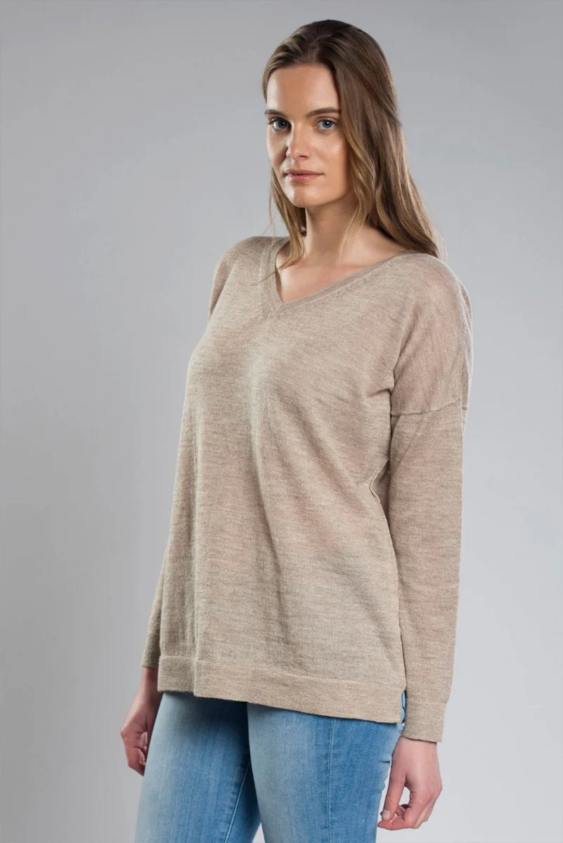 Gaia Cashllama & Silk Sweater - Image 4