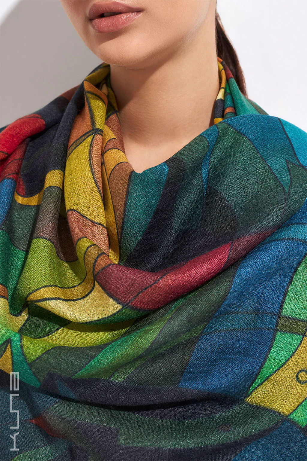 Heart’s Abode Baby Alpaca & Silk Shawl - Image 2