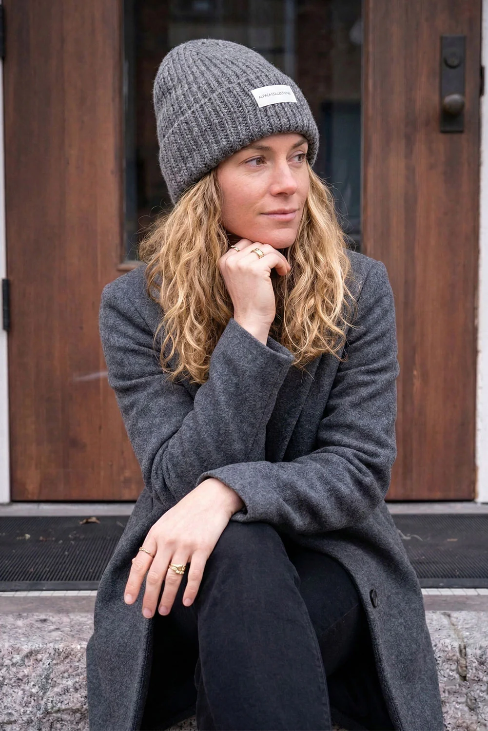 Hope Baby Alpaca Hat - Image 2