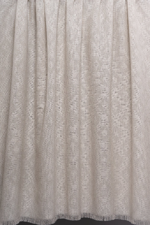 Jacquard Traforatto Baby Alpaca Blanket - Image 2