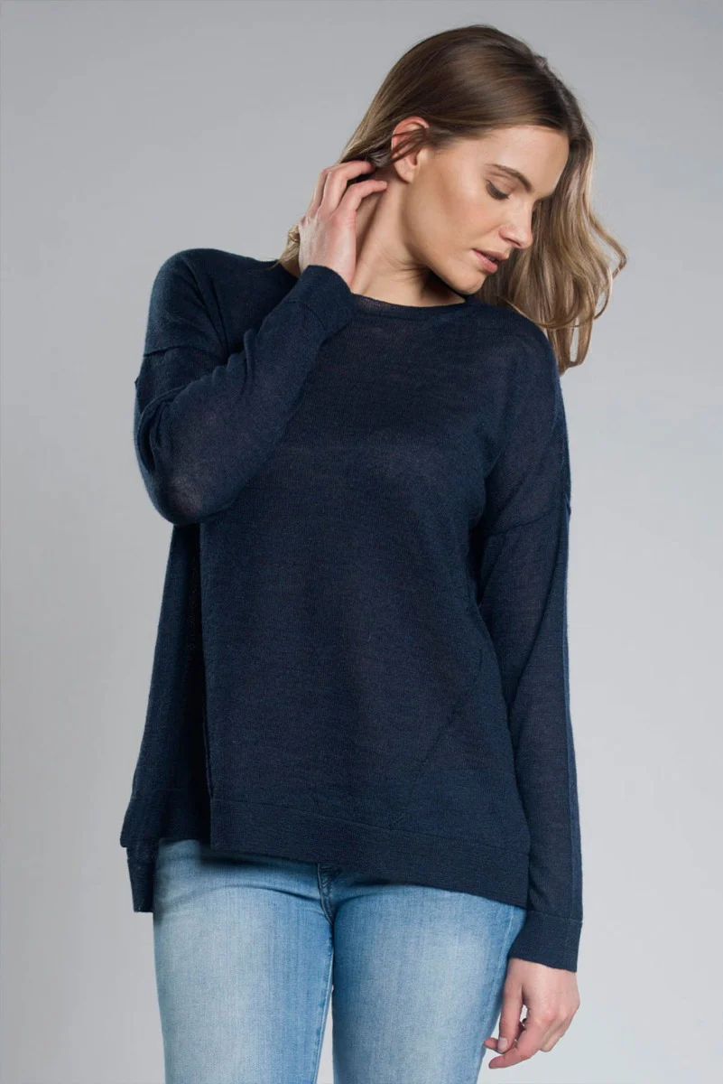 Janni Llama & Silk Sweater - Image 4