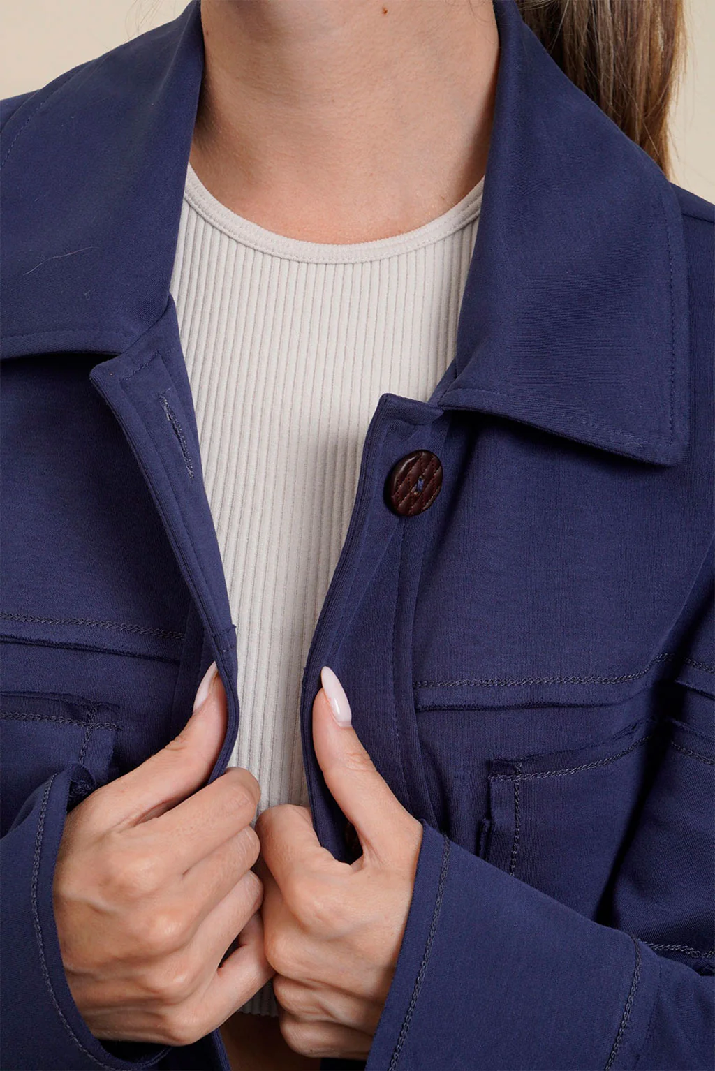Jessica Pima Cotton Jacket - Image 4