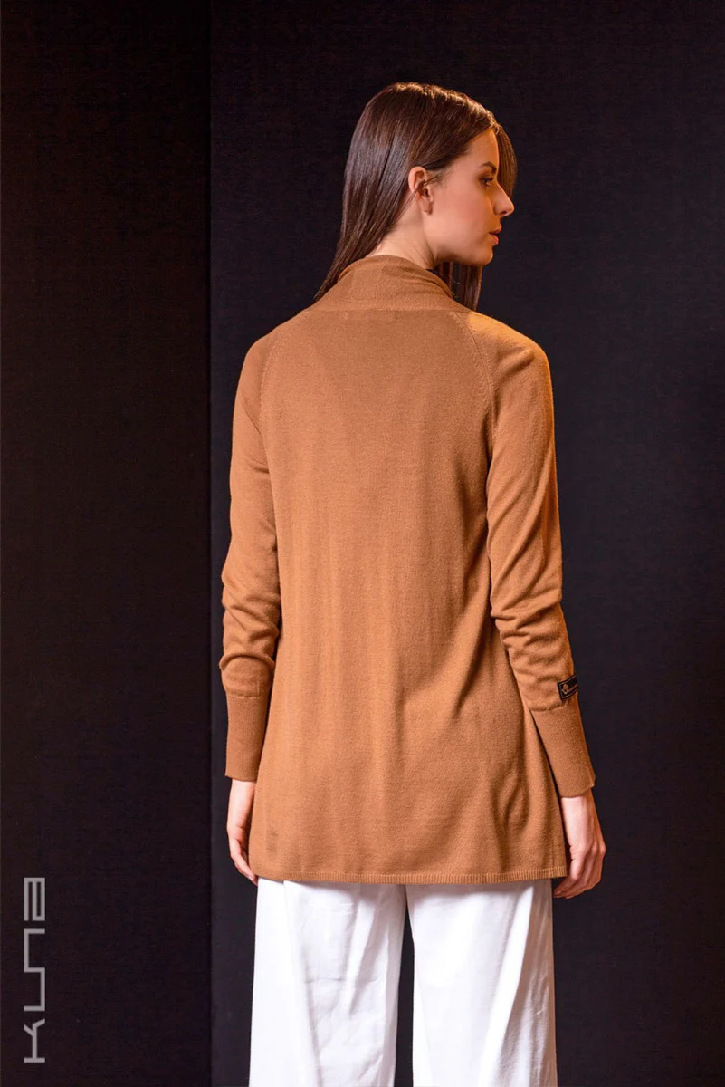 Kaysa Vicuna Sweater Cardigan - Image 3