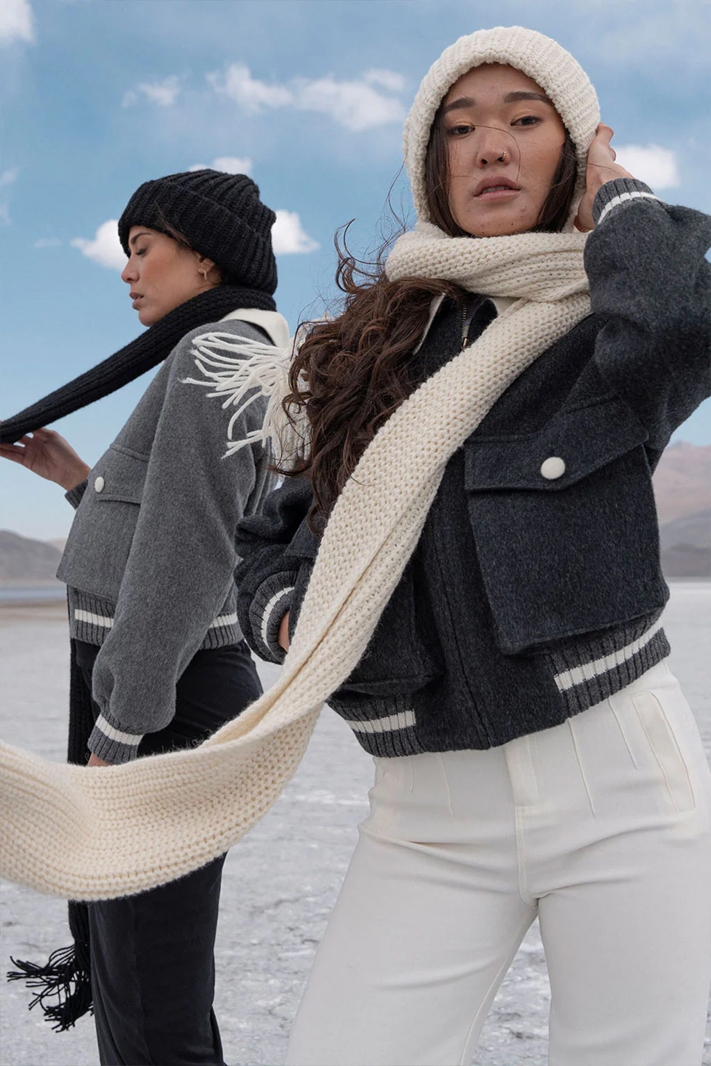 Khloe Alpaca Scarf - Image 3