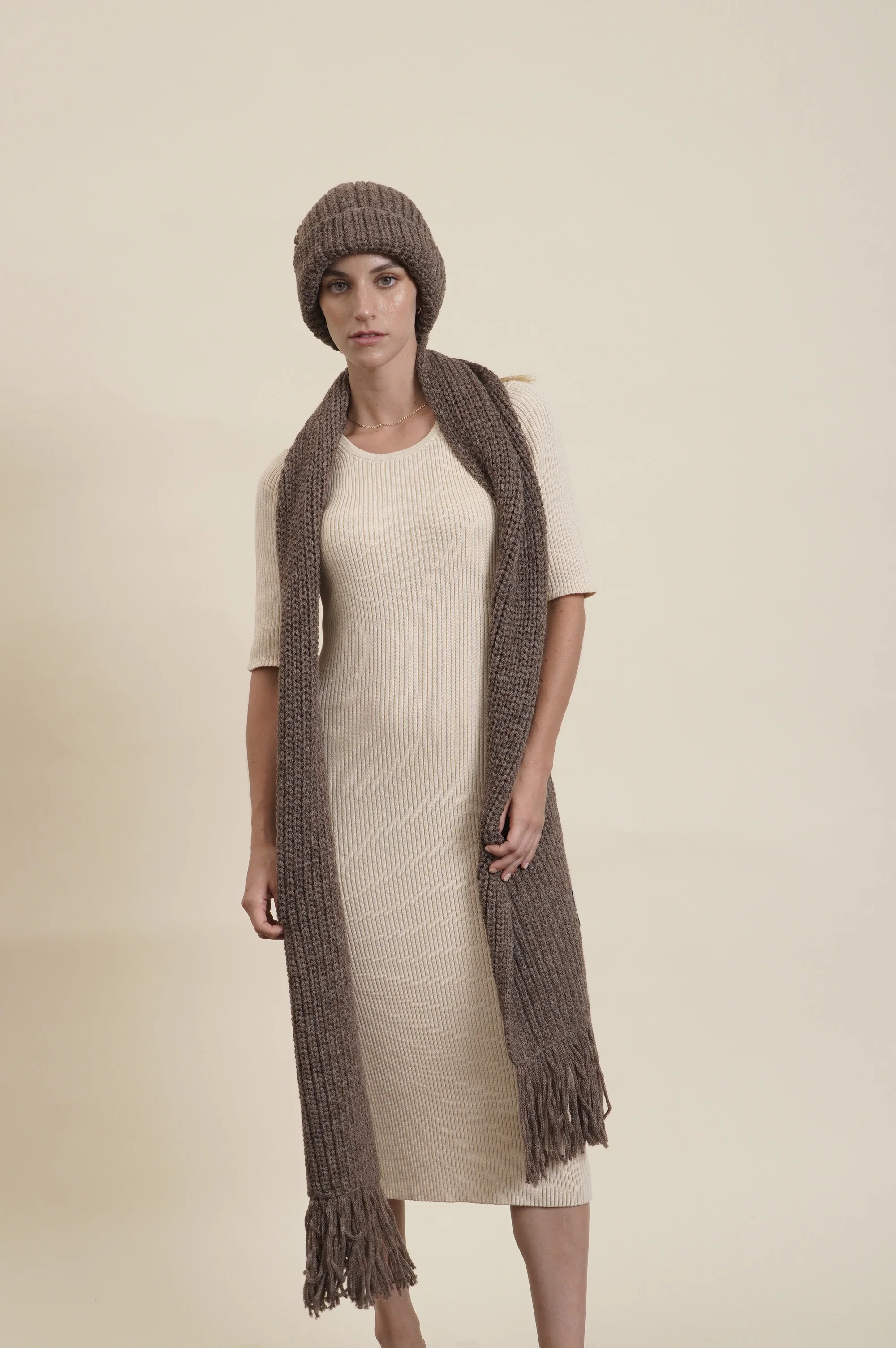 Khloe Alpaca Scarf - Image 10