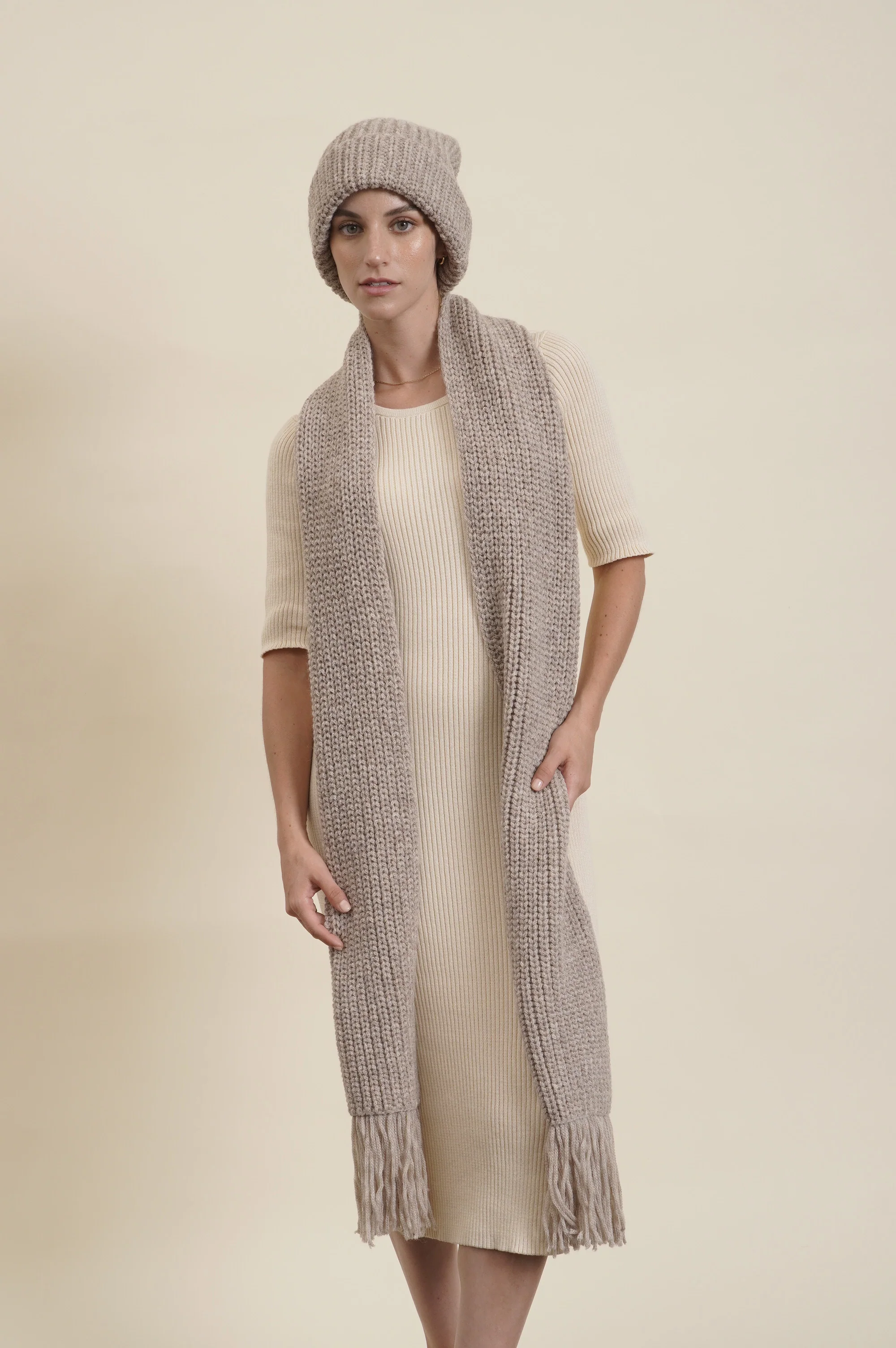 Khloe Alpaca Scarf - Image 8