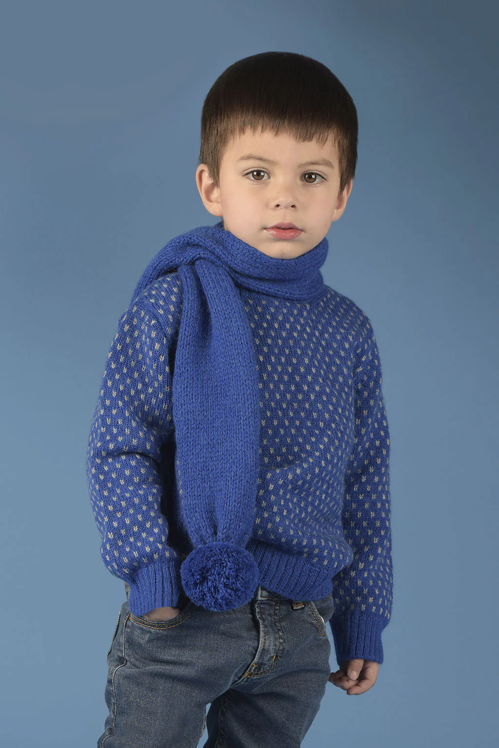 Kid Baby Alpaca Scarf - Image 5