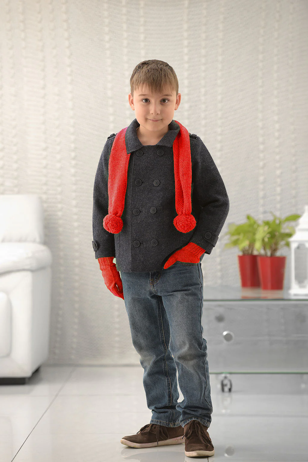 Kid Baby Alpaca Scarf - Image 7