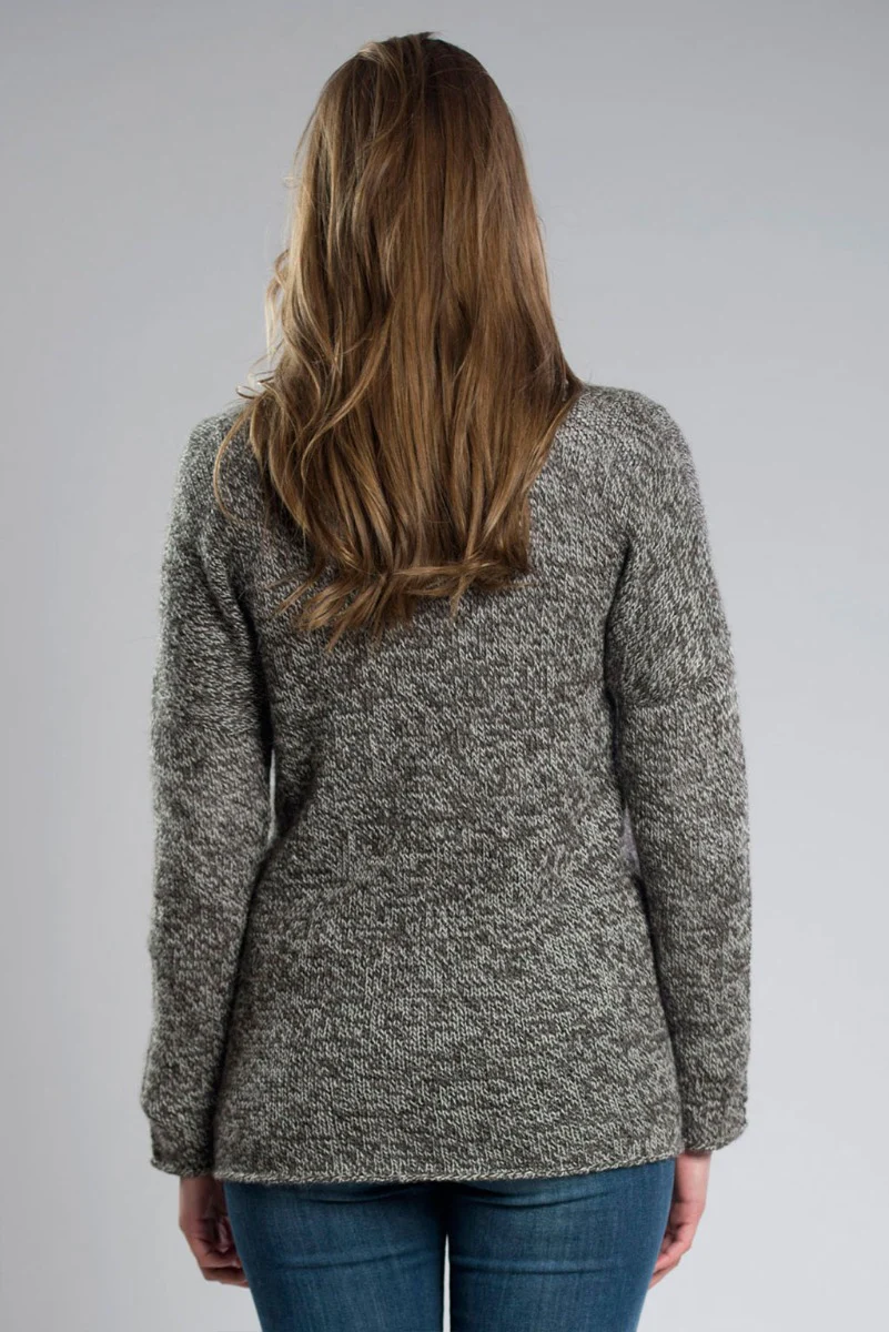 Kira 100% Baby Llama Sweater - Image 2