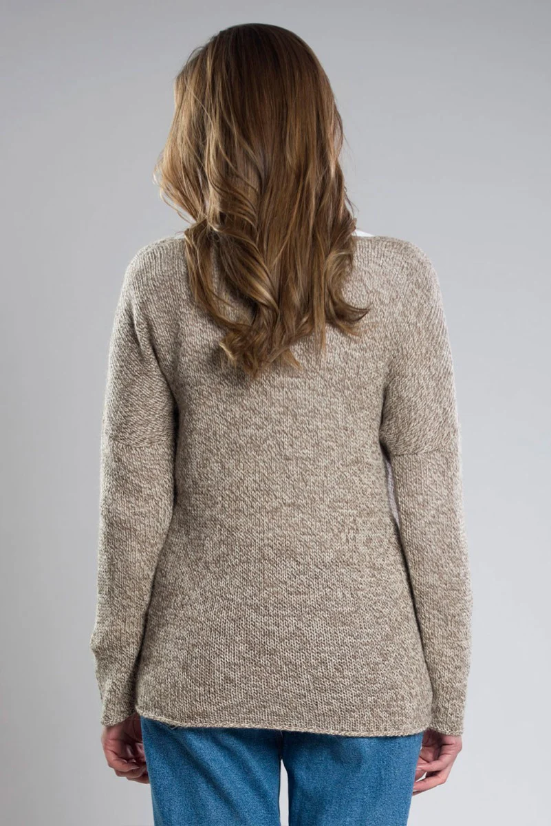 Kira 100% Baby Llama Sweater - Image 5