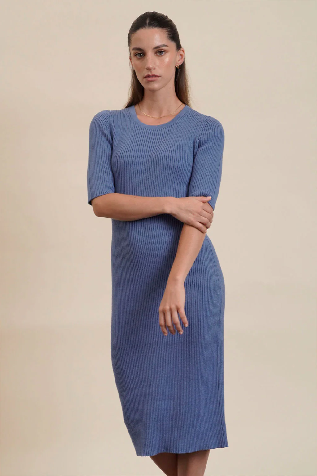 Kris Pima Cotton Dress - Image 2
