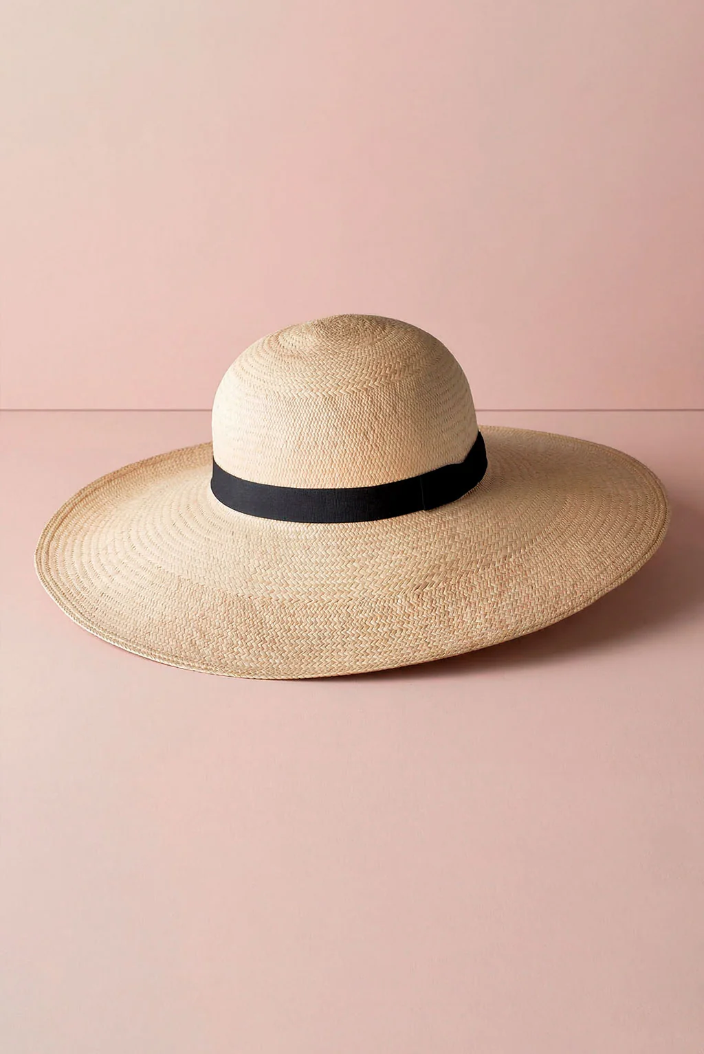 Ladies Montecristi Long Brim Panama Hat