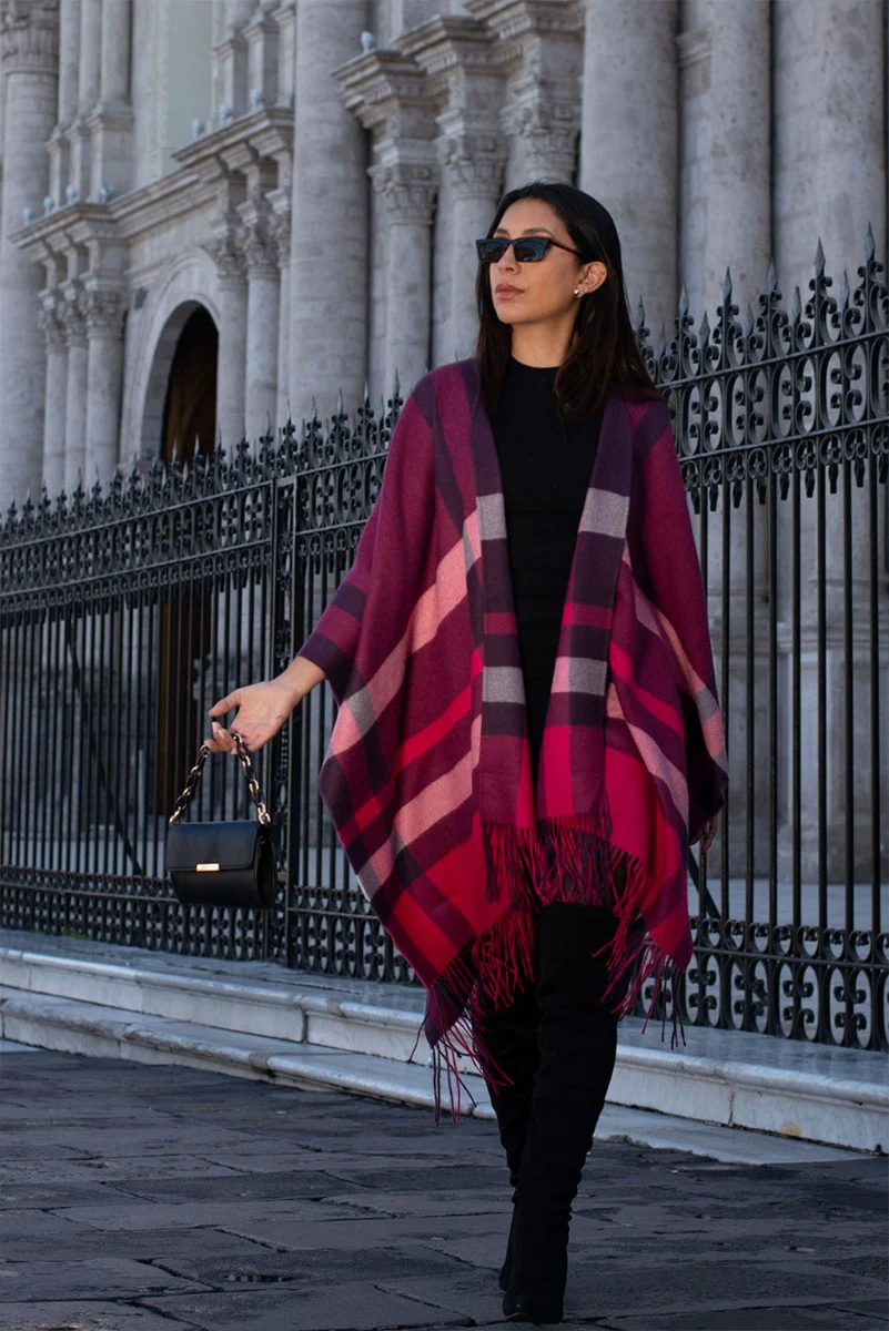 Leslie Baby Alpaca Cape - Image 11