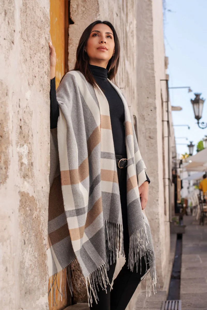 Leslie Baby Alpaca Cape - Image 22