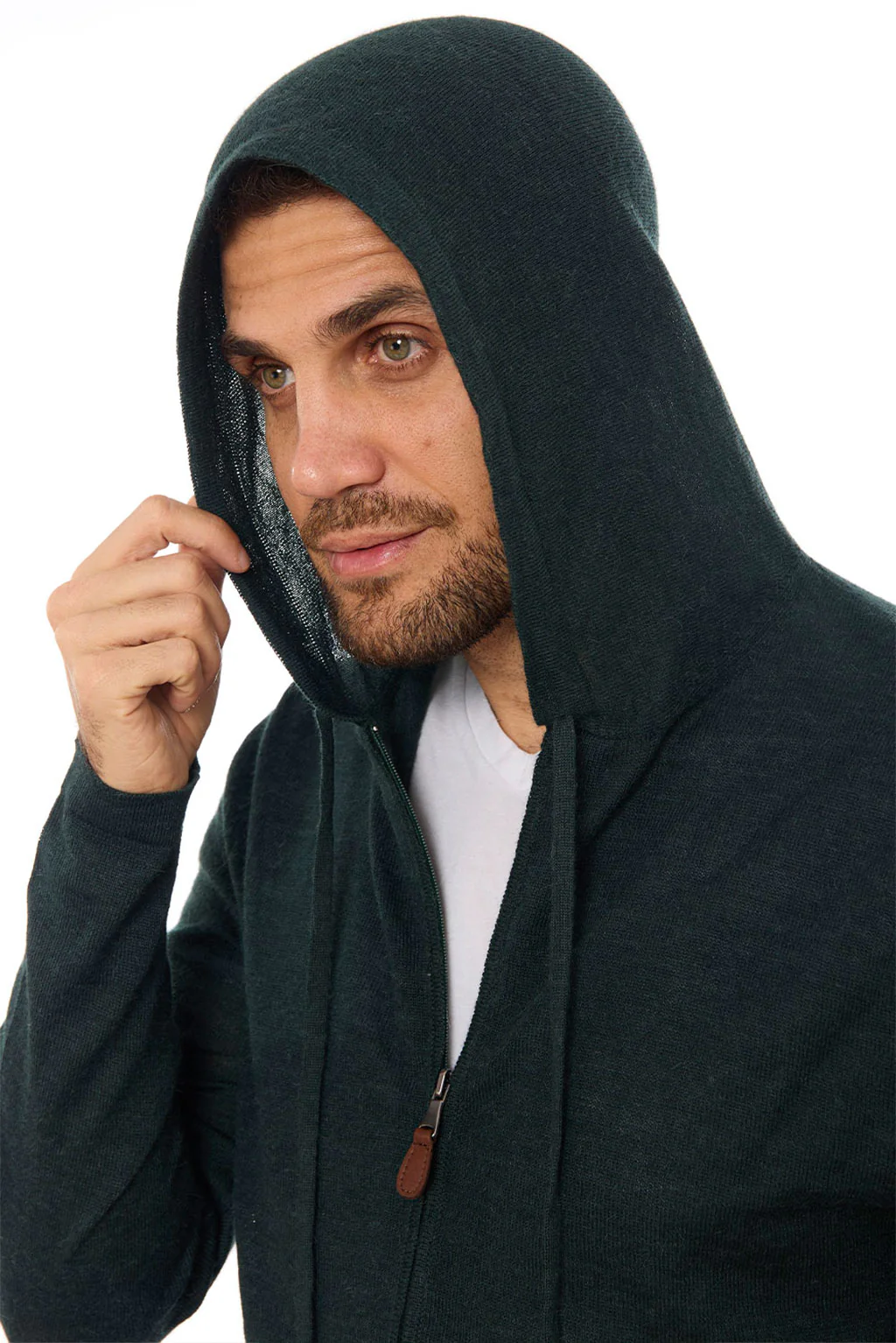Lightweight Baby Alpaca Hoodie - Image 22