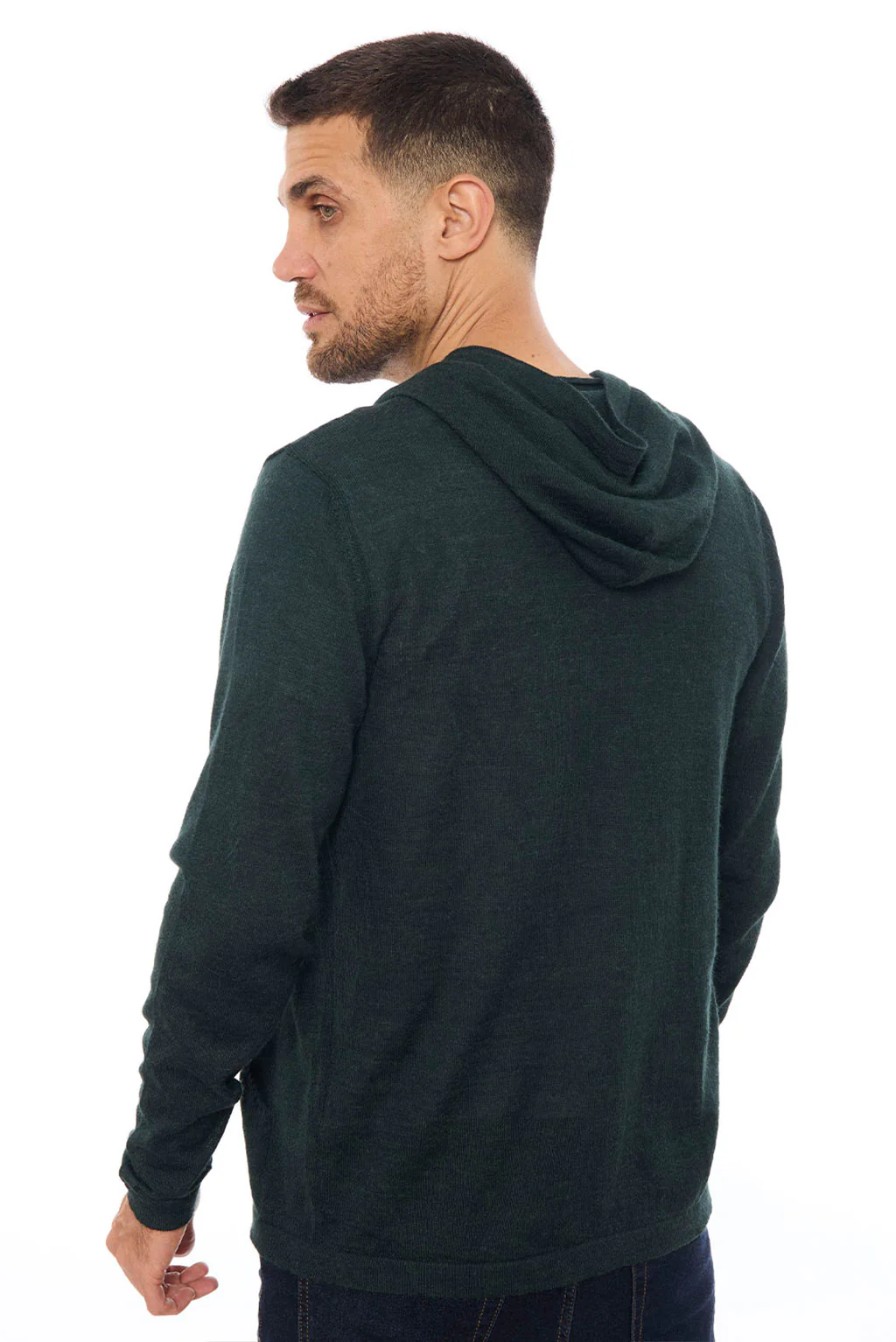 Lightweight Baby Alpaca Hoodie - Image 22