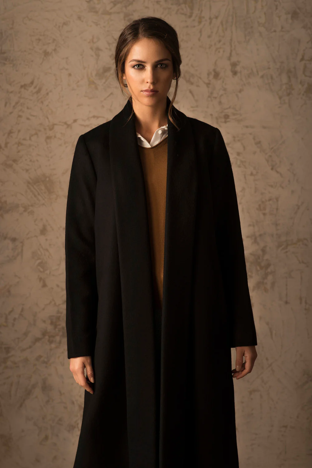 Long 100% Vicuna Swing Coat - Image 6