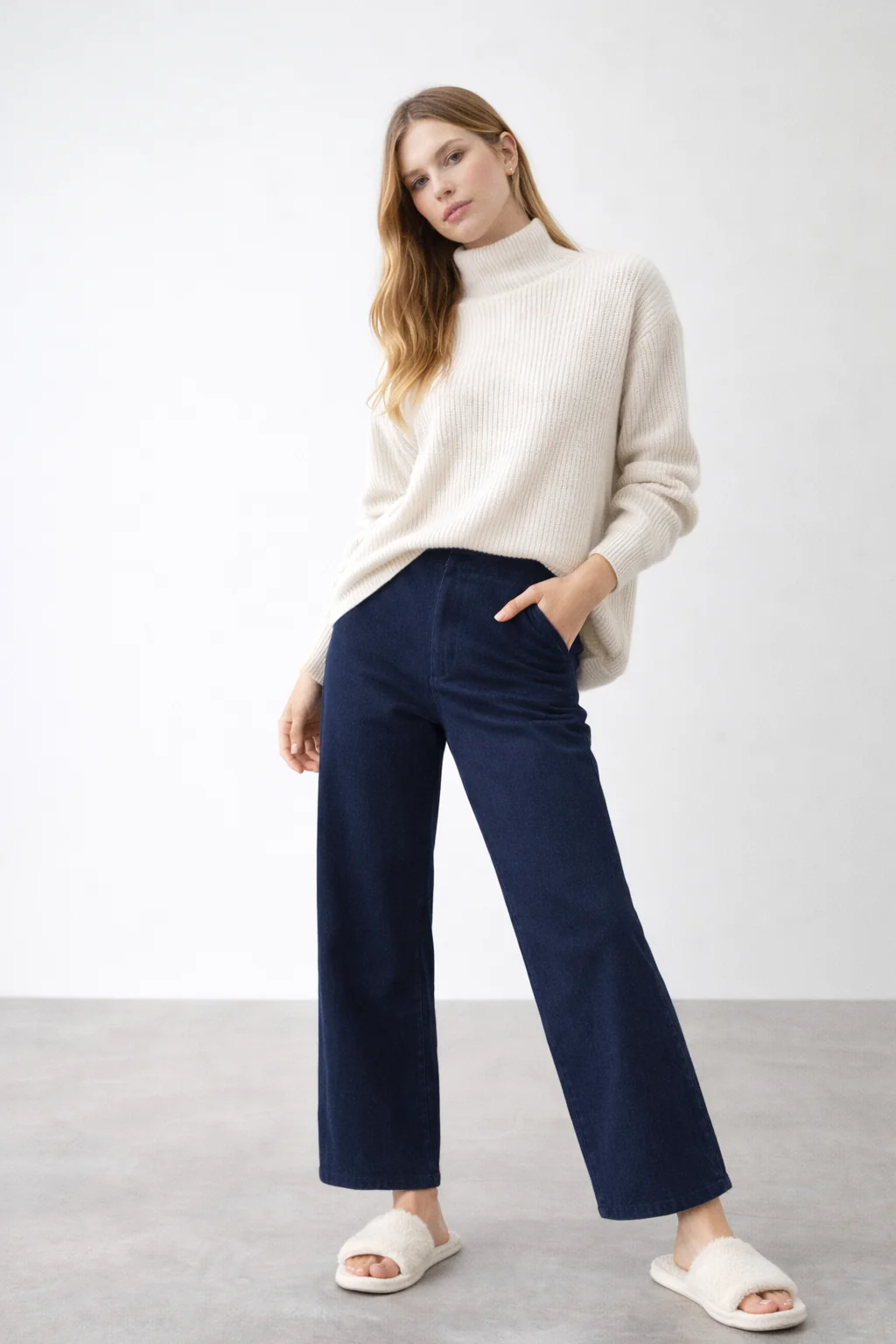 Long Pima Cotton Pants - Image 3