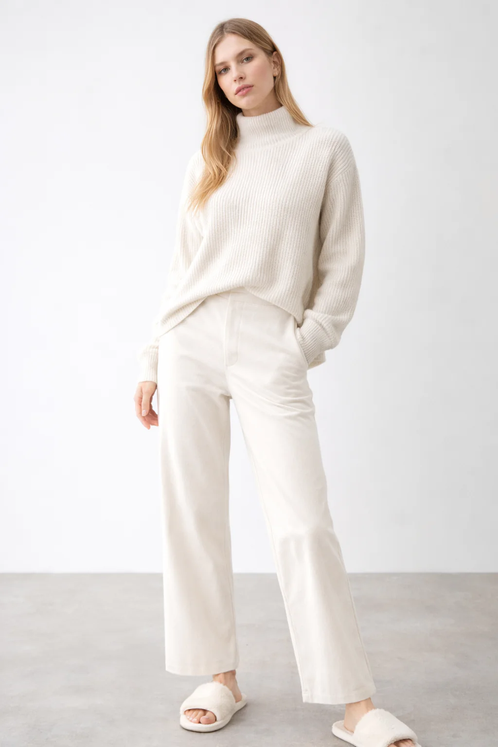 Long Pima Cotton Pants - Image 5