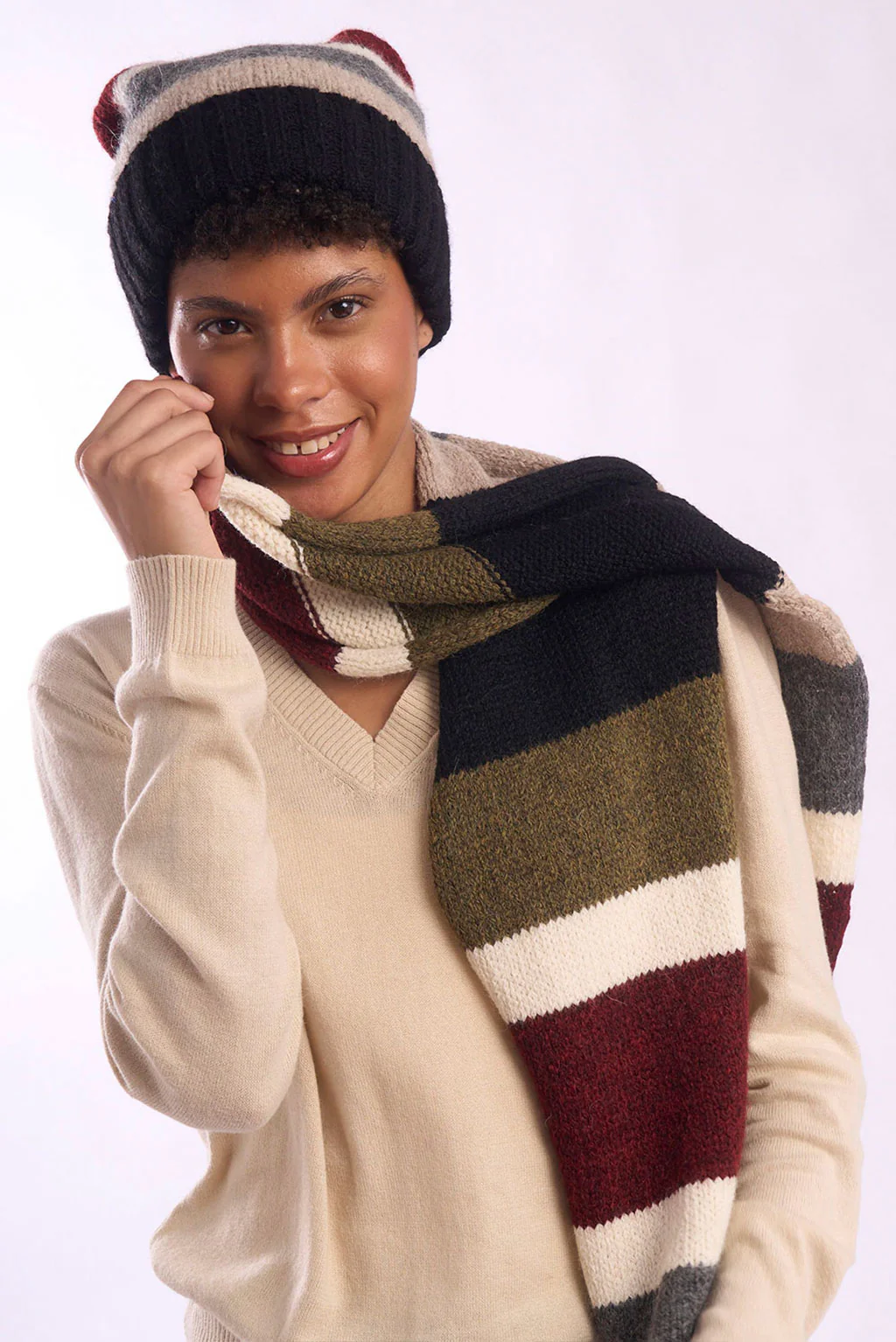 Mabel Alpaca Scarf - Image 2