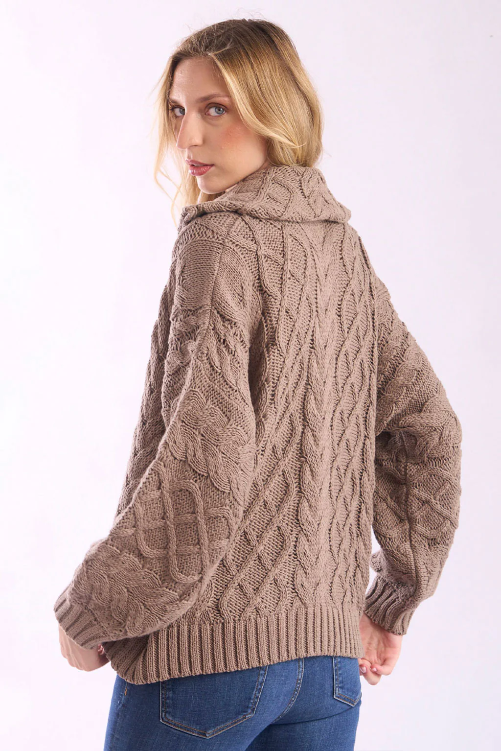 Madette Full-Zip Cotton Cardigan - Image 5