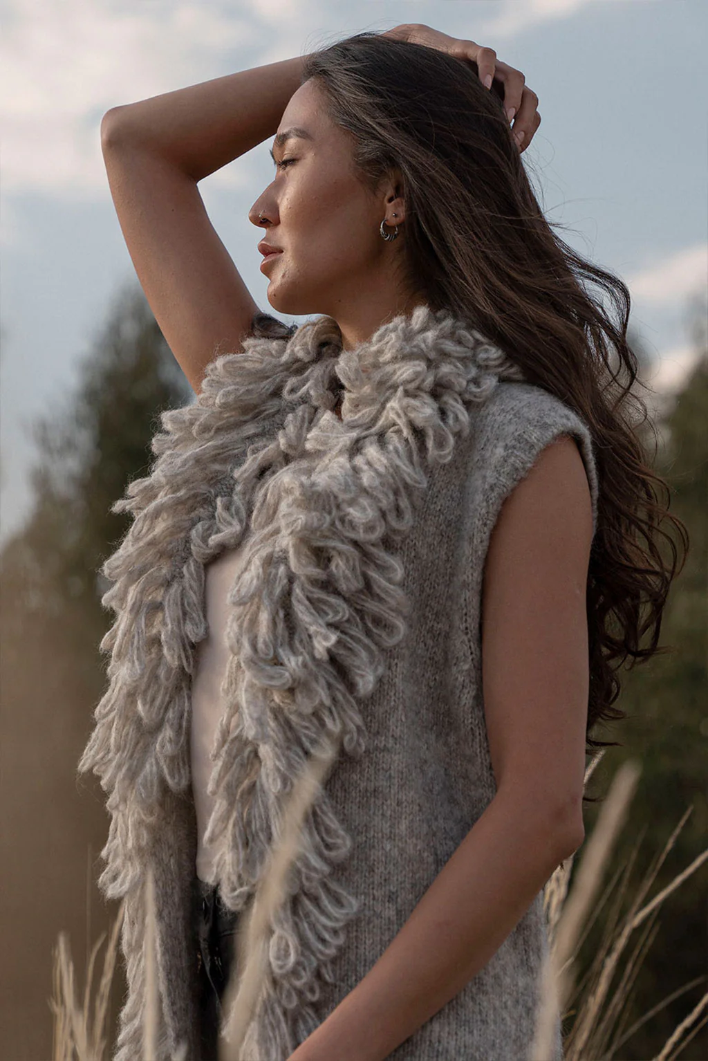 Mara Alpaca Vest - Image 3