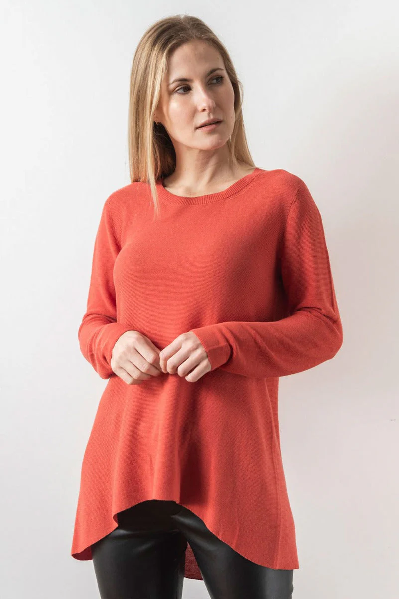Mara Cotton Fitted Sweater - Image 2