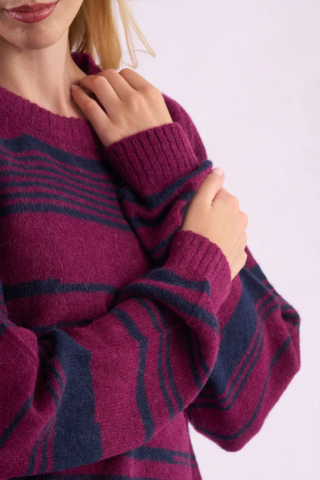 Marissa Crew-Neck Baby Alpaca Sweater - Image 12