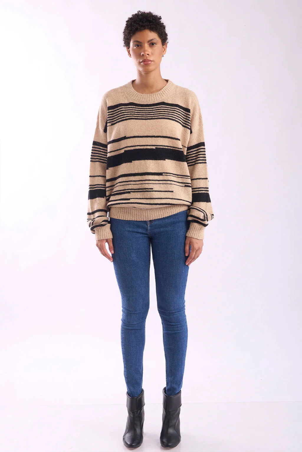 Marissa Crew-Neck Baby Alpaca Sweater - Image 6