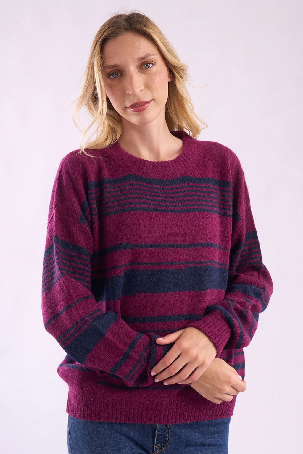 Marissa Crew-Neck Baby Alpaca Sweater - Image 8