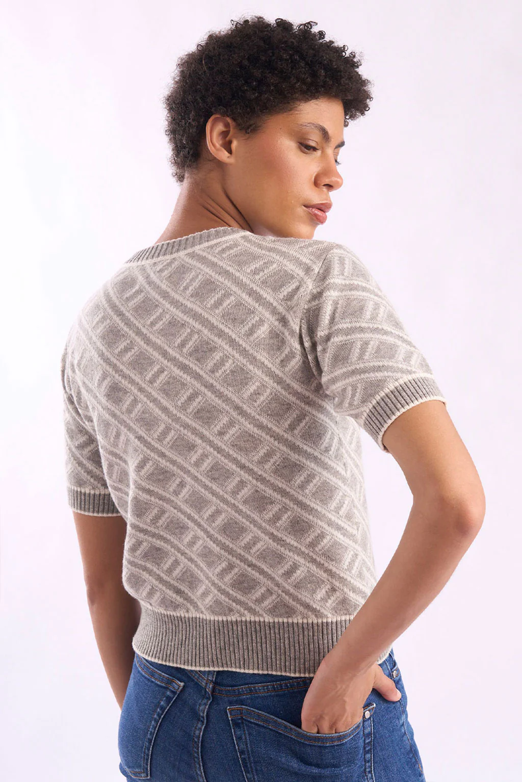 Marly Cotton & Baby Alpaca Sweater - Image 5
