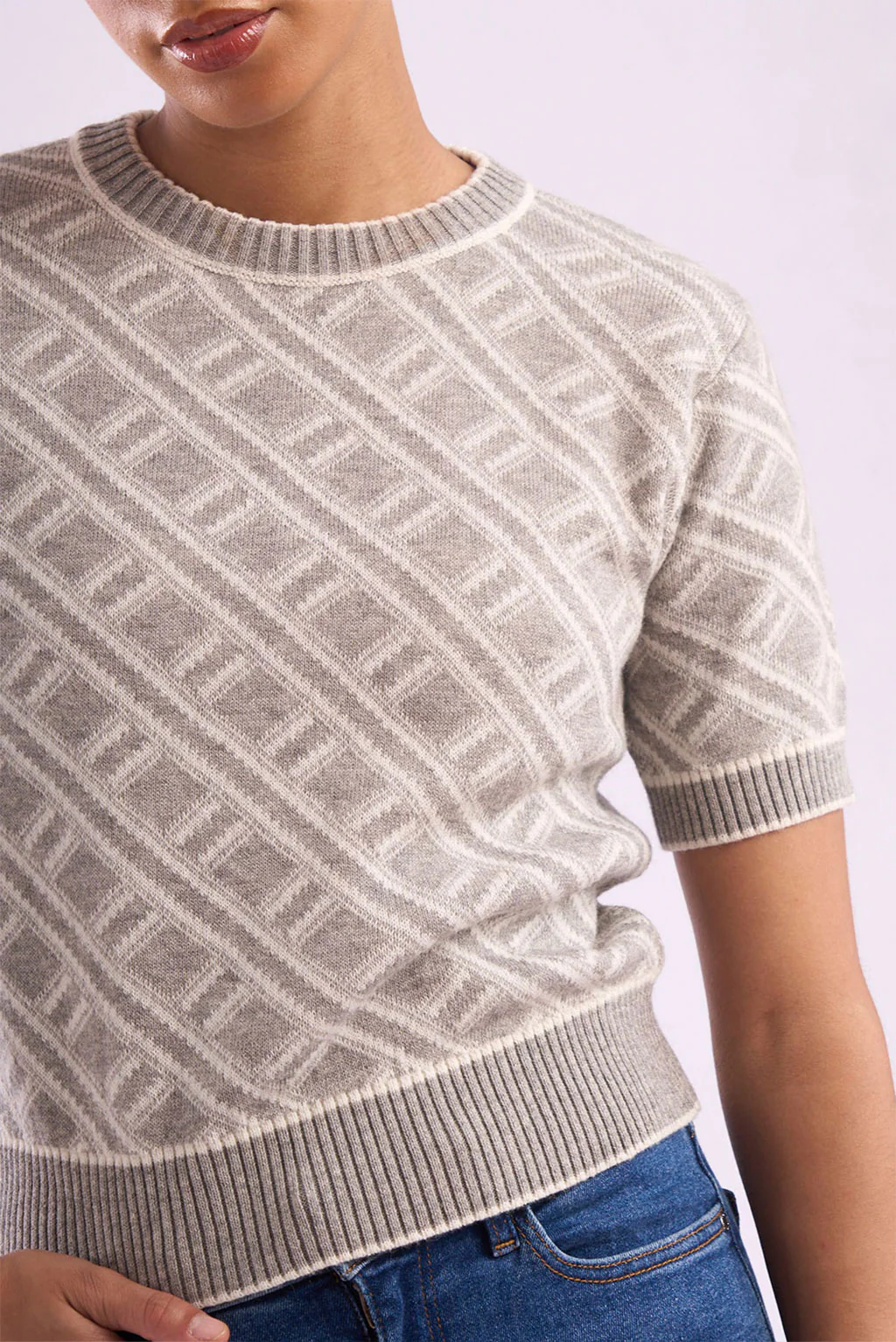 Marly Cotton & Baby Alpaca Sweater - Image 6